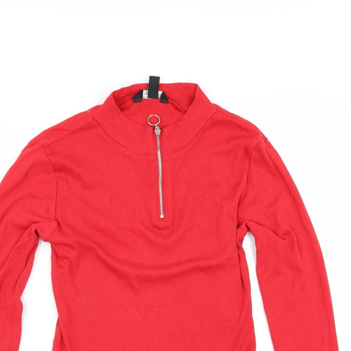 New Look Girls Red   Basic T-Shirt Size 14-15 Years