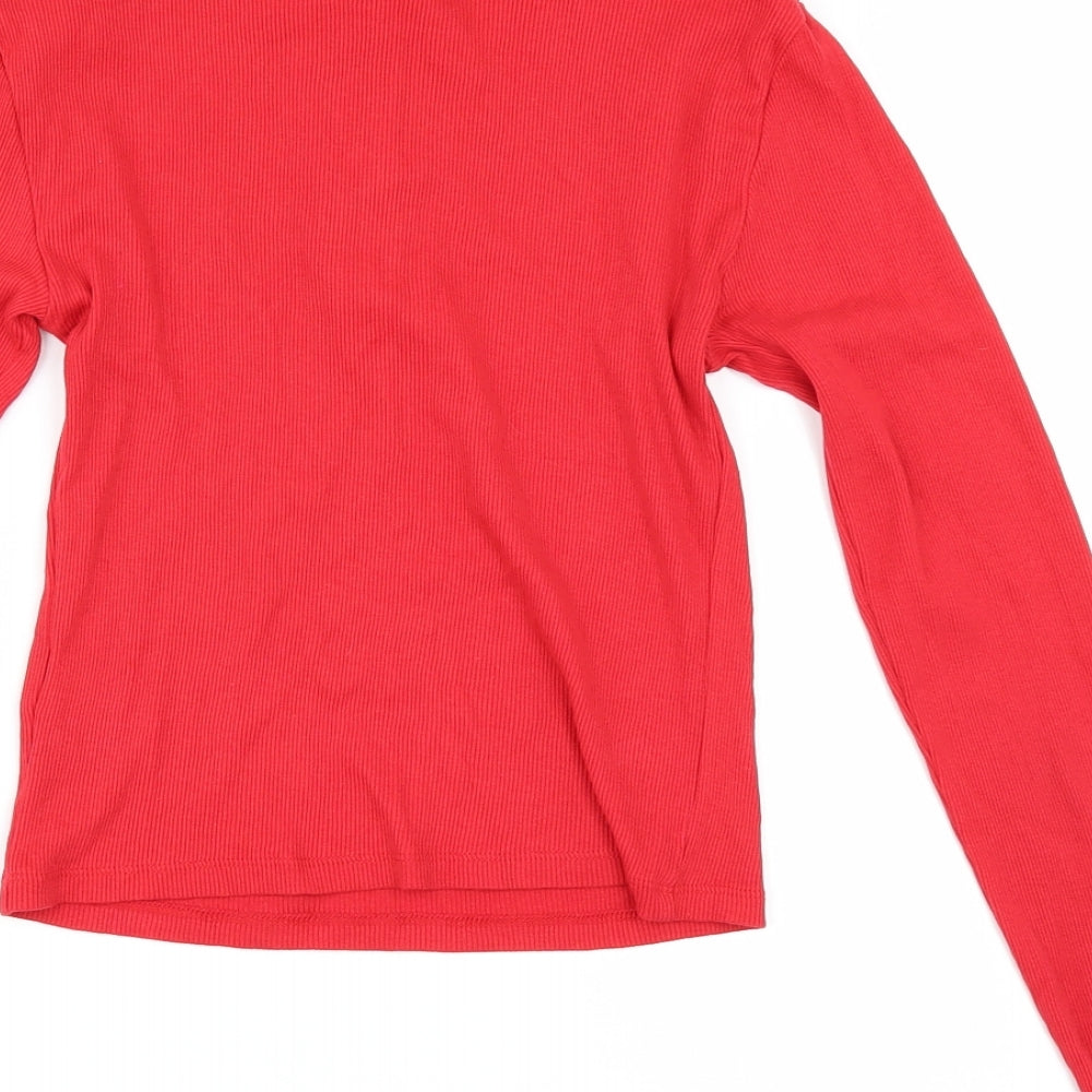 New Look Girls Red   Basic T-Shirt Size 14-15 Years
