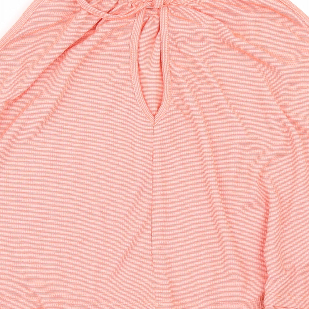 Primark Womens Orange   Basic T-Shirt Size 10