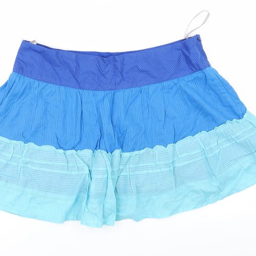 Oasis Womens Blue   Mini Skirt Size 14