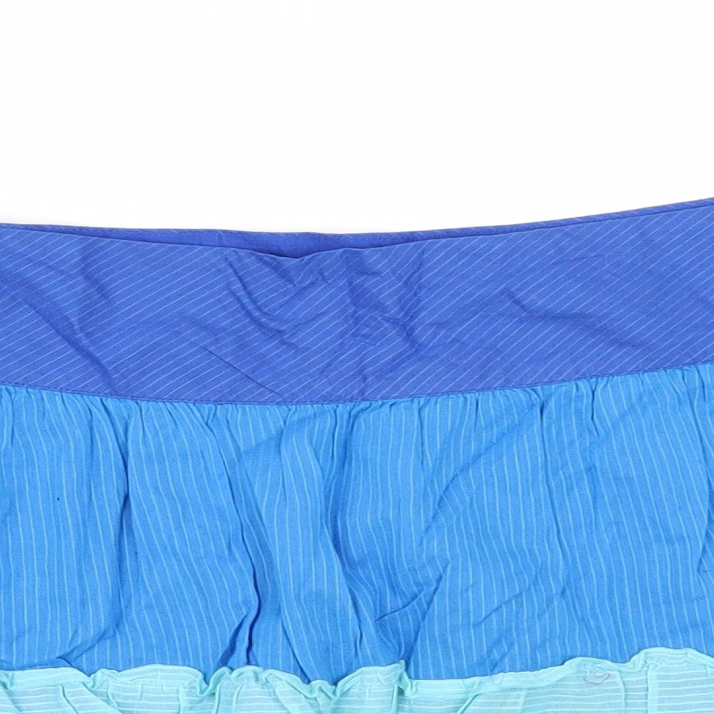 Oasis Womens Blue   Mini Skirt Size 14