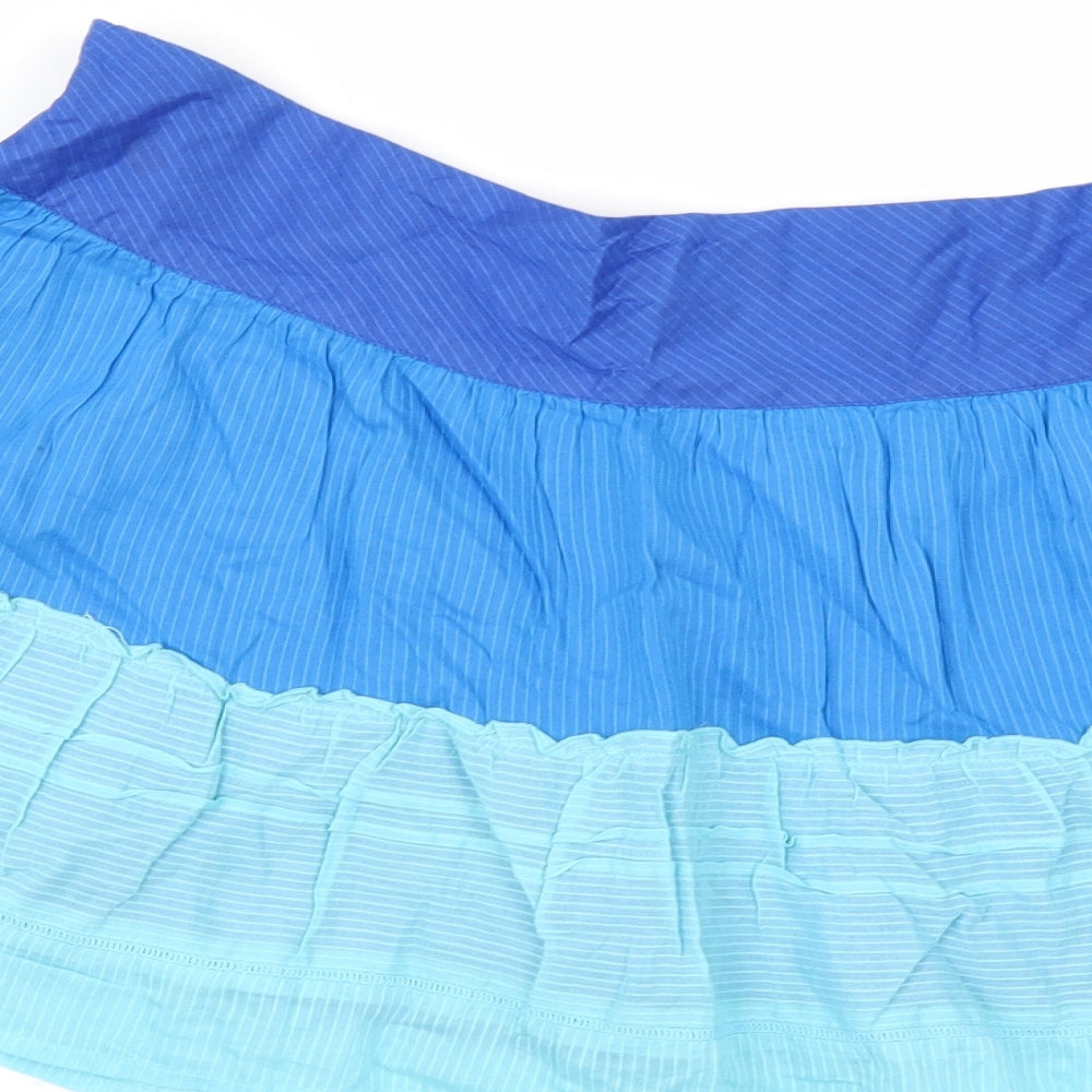 Oasis Womens Blue   Mini Skirt Size 14