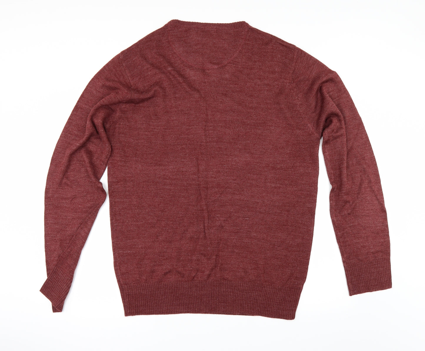 Brave Soul Mens Red   Pullover Jumper Size XL