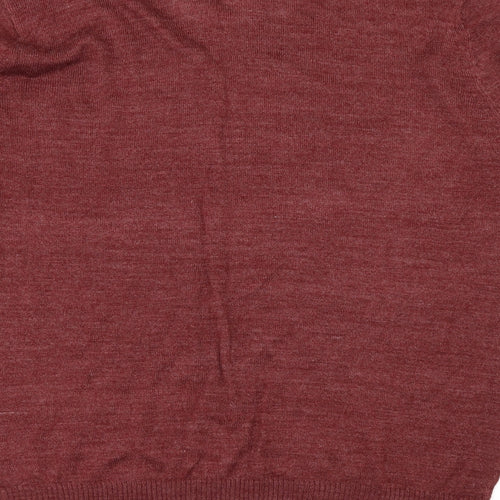 Brave Soul Mens Red   Pullover Jumper Size XL
