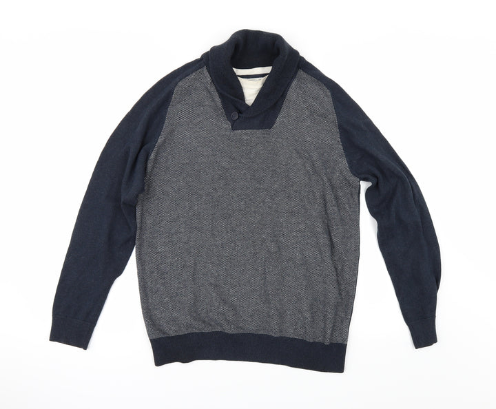 NEXT Mens Black Pullover Jumper Size M
