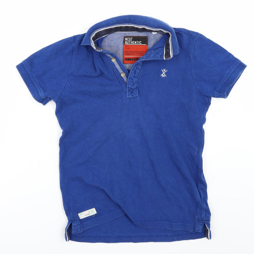 NEXT Boys Blue   Basic Polo Size 8 Years