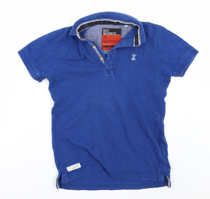 NEXT Boys Blue Basic Polo Size 8 Years