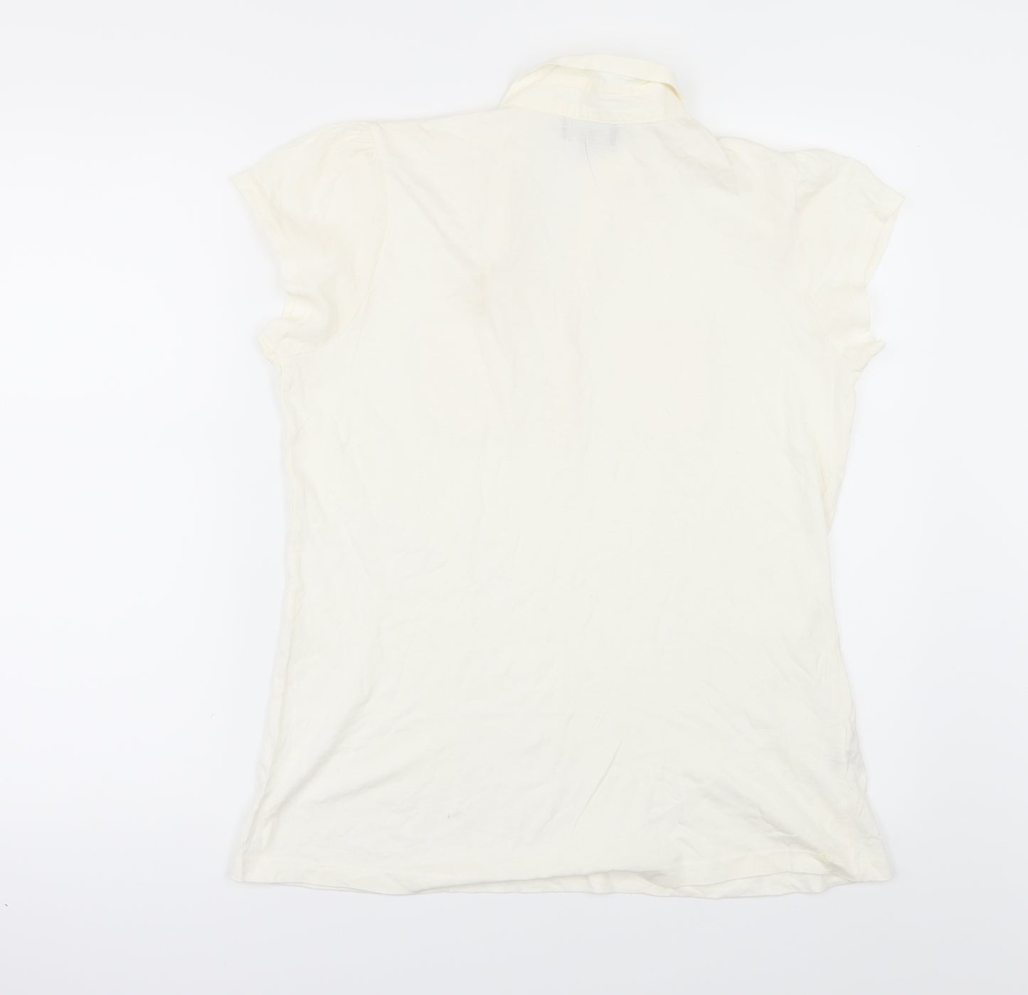 Papaya Womens Ivory   Basic Polo Size 16