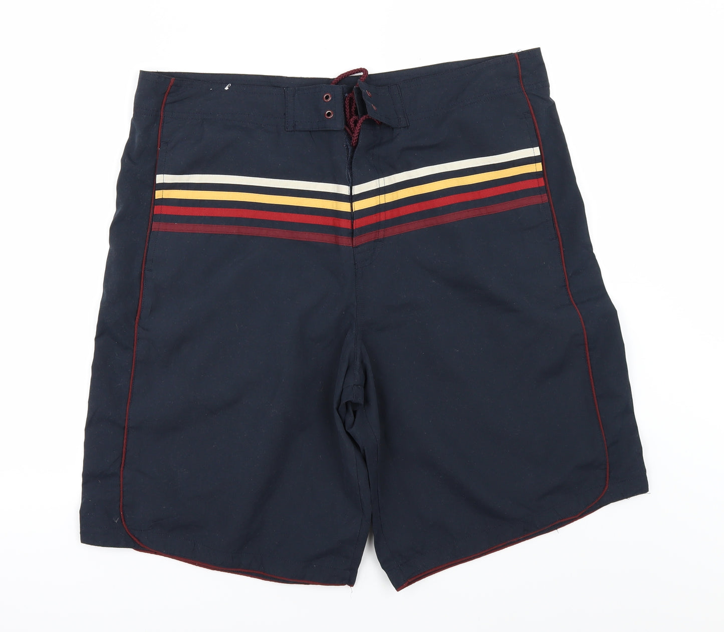 Elsengger Mens Blue   Bermuda Shorts Size L - SWIM SHORTS