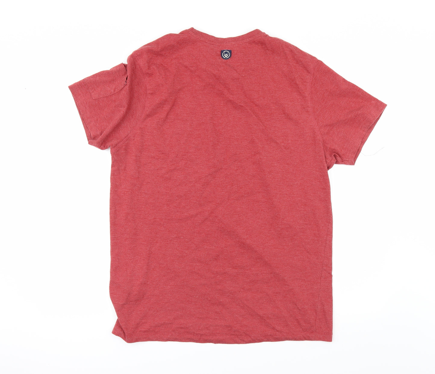 Duck and Cover Mens Red    T-Shirt Size XL