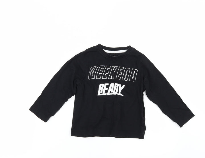 Matalan Boys Black Size 2-3 Years