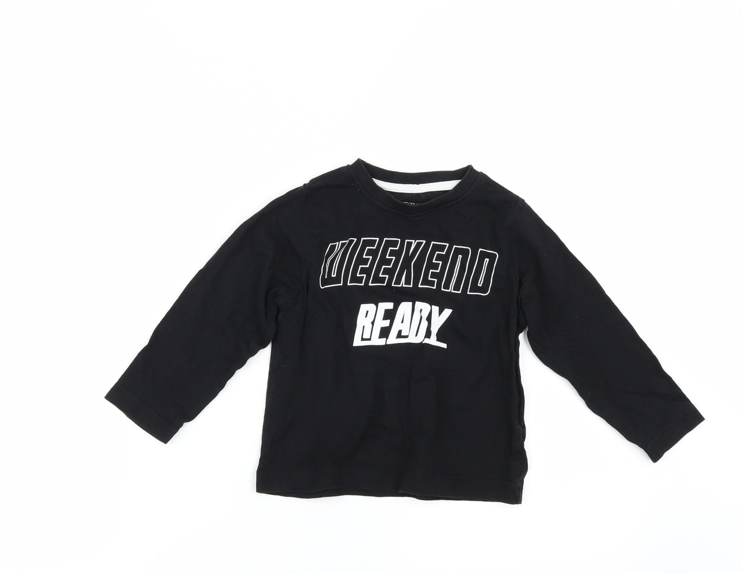 Matalan Boys Black     Size 2-3 Years