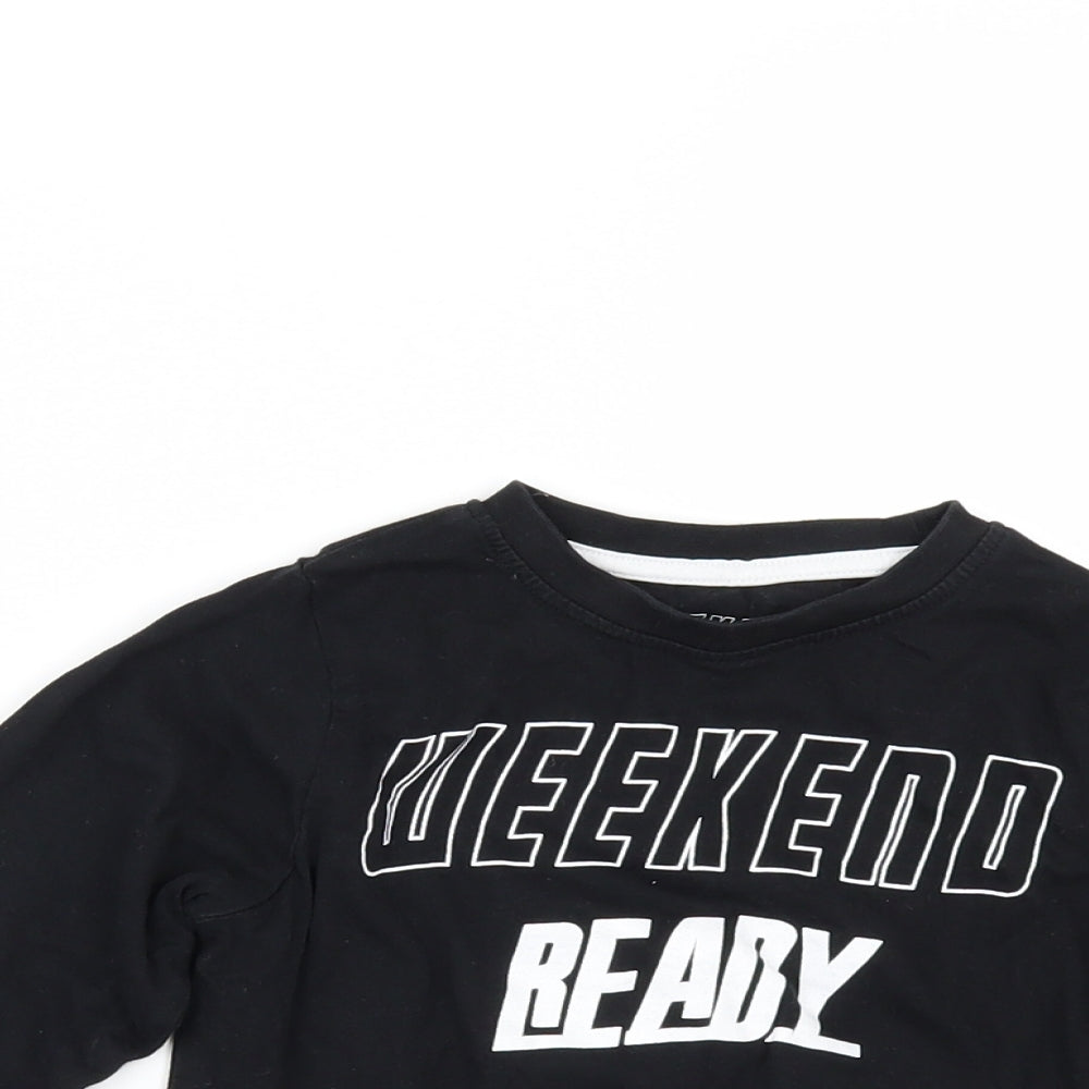 Matalan Boys Black     Size 2-3 Years