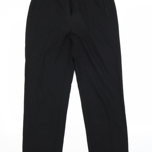 Marks and Spencer Womens Black   Trousers  Size 10 L28 in