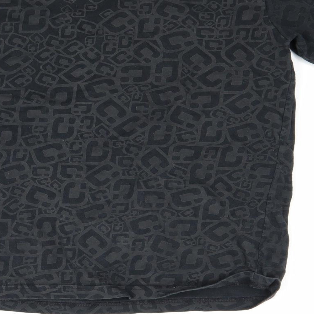 Carbini Boys Black   Basic T-Shirt Size 12 Years