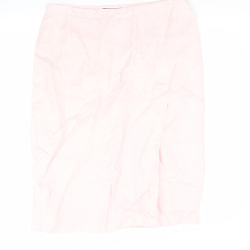 Jaeger Womens Pink   A-Line Skirt Size 14