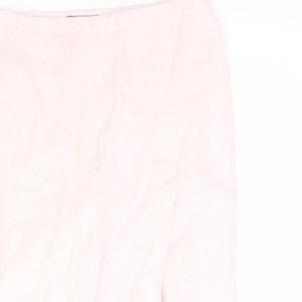 Jaeger Womens Pink   A-Line Skirt Size 14