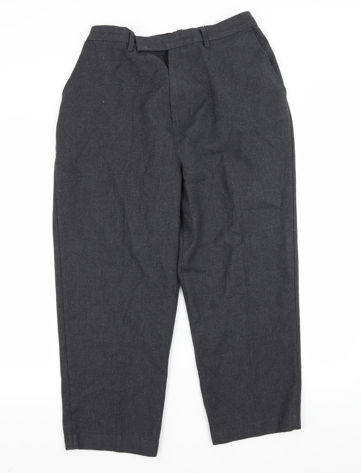 Preworn Boys Grey   Dress Pants Trousers Size XL