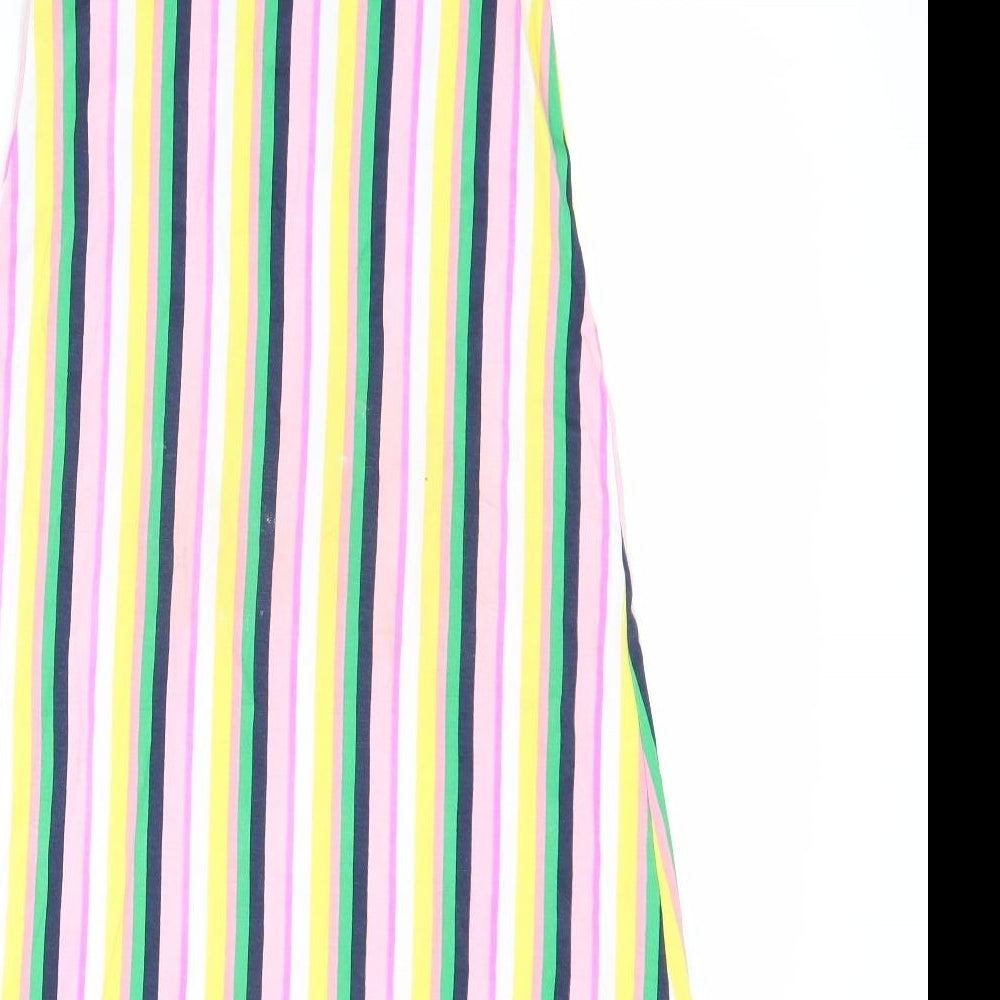 George Girls Multicoloured Striped  A-Line  Size 7-8 Years
