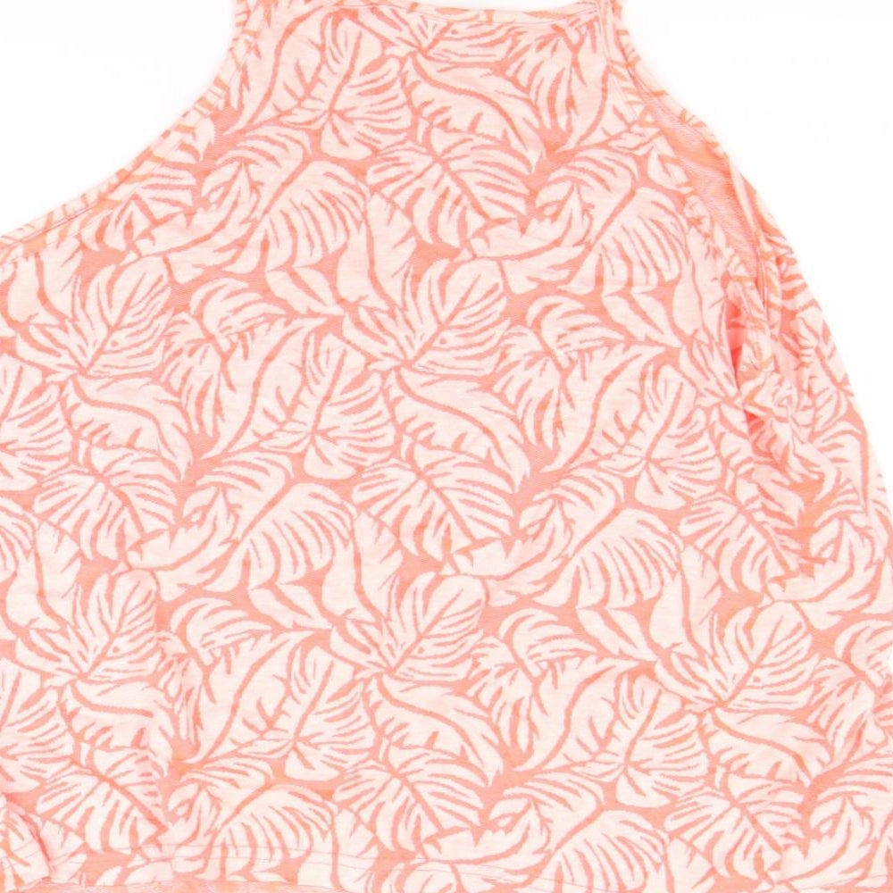 Atmosphere Womens Orange Floral  Camisole Tank Size 14
