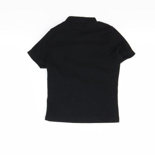 River Island Girls Black   Pullover Jumper Size 5-6 Years