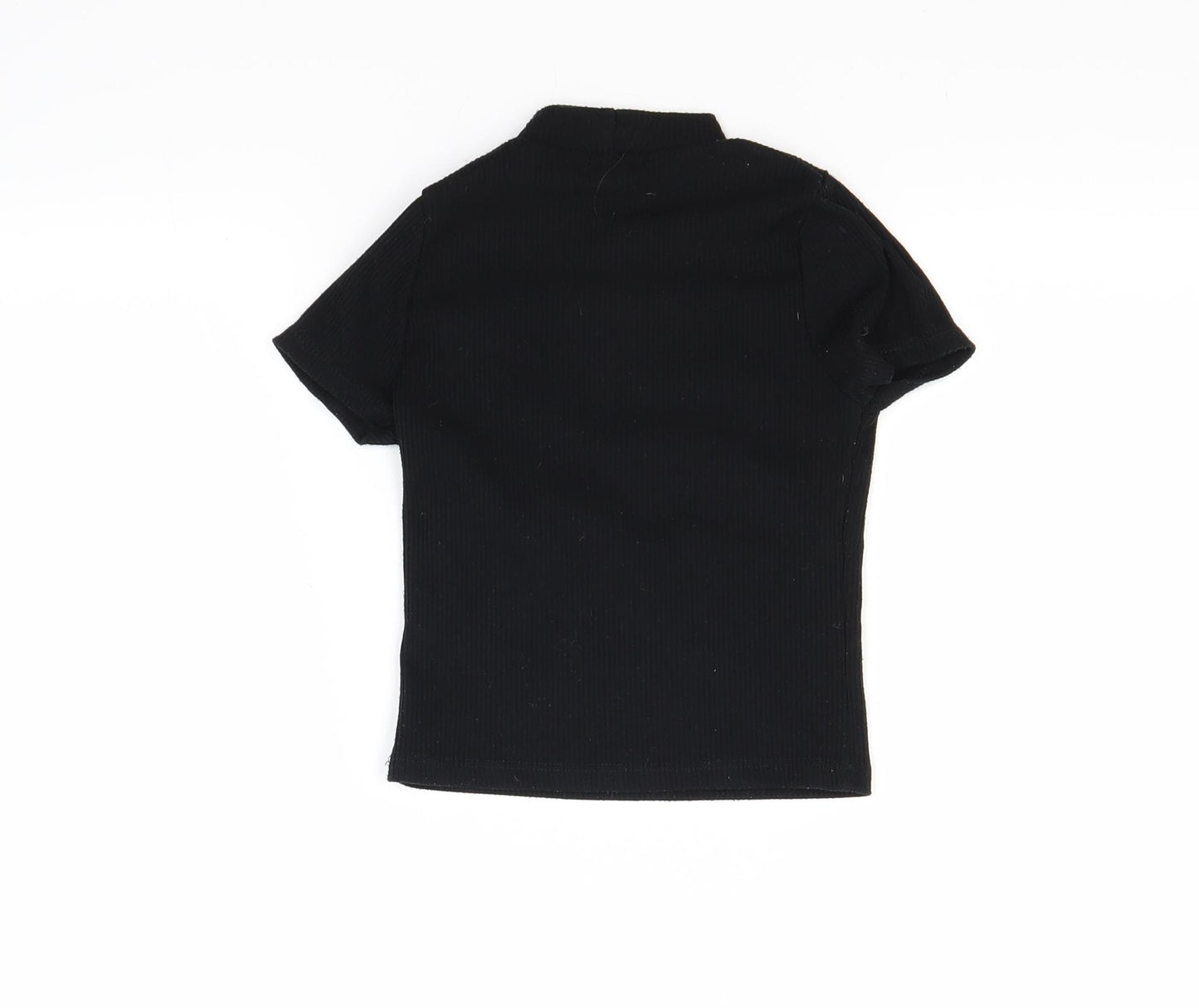 River Island Girls Black   Pullover Jumper Size 5-6 Years