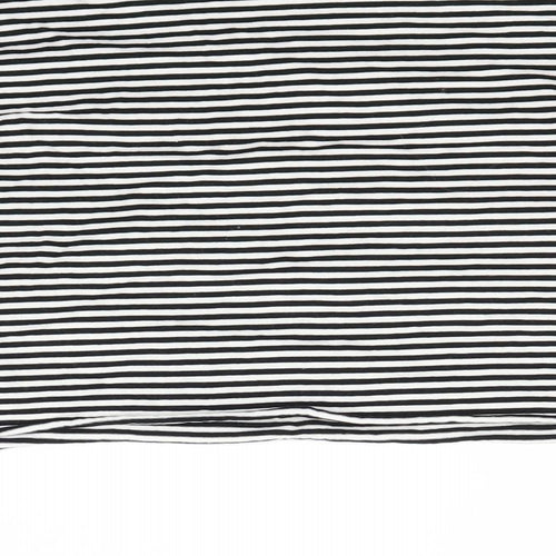 NEXT Girls White Striped  Pullover Sweatshirt Size 7-8 Years
