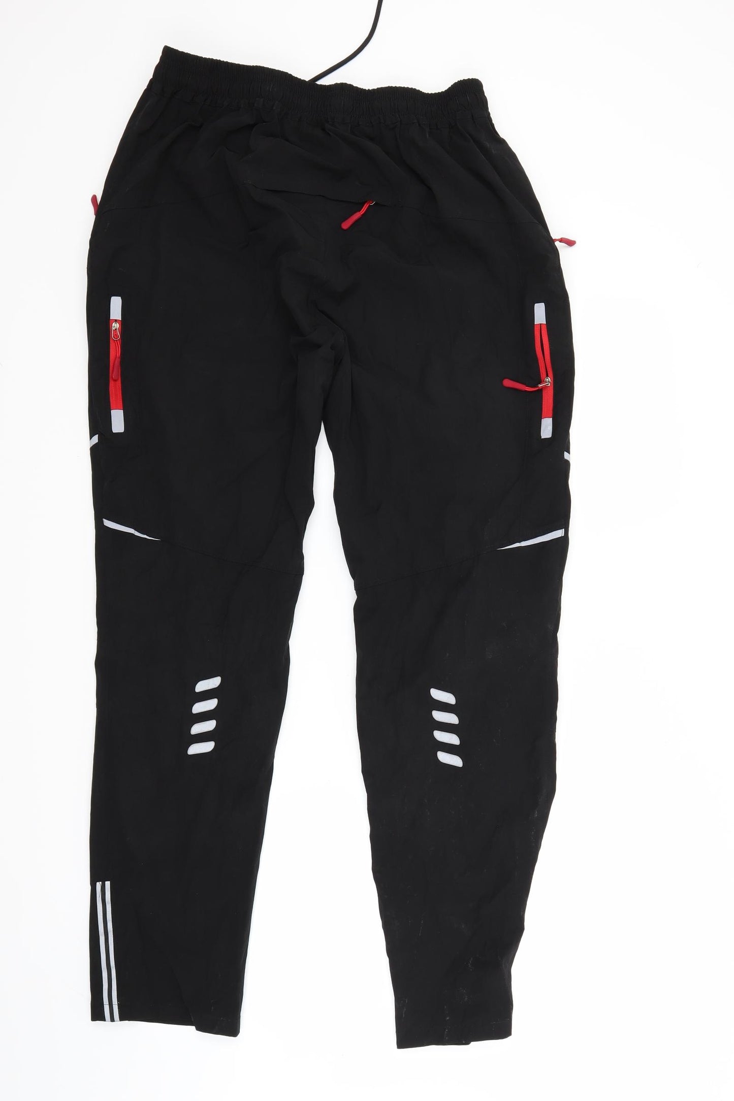 Preworn Boys Black   Jogger Trousers Size 3XL