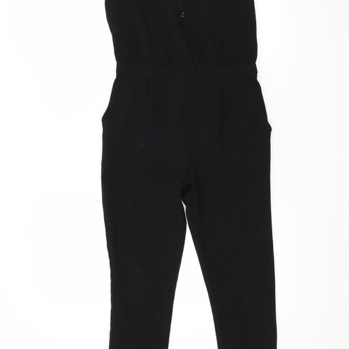 NEXT Girls Black   Bodysuit One-Piece Size 9-10 Years