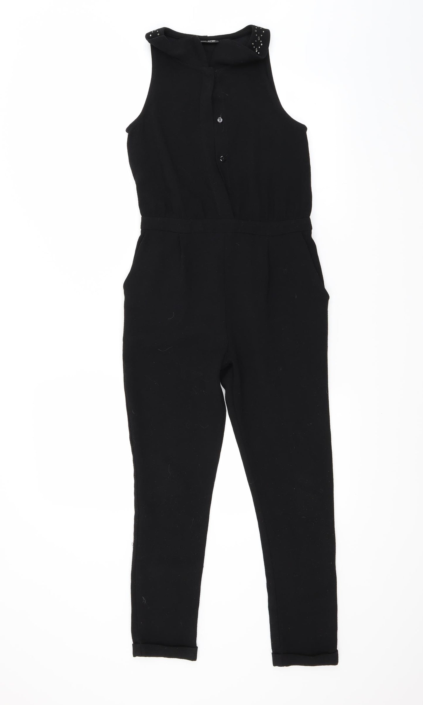 NEXT Girls Black   Bodysuit One-Piece Size 9-10 Years