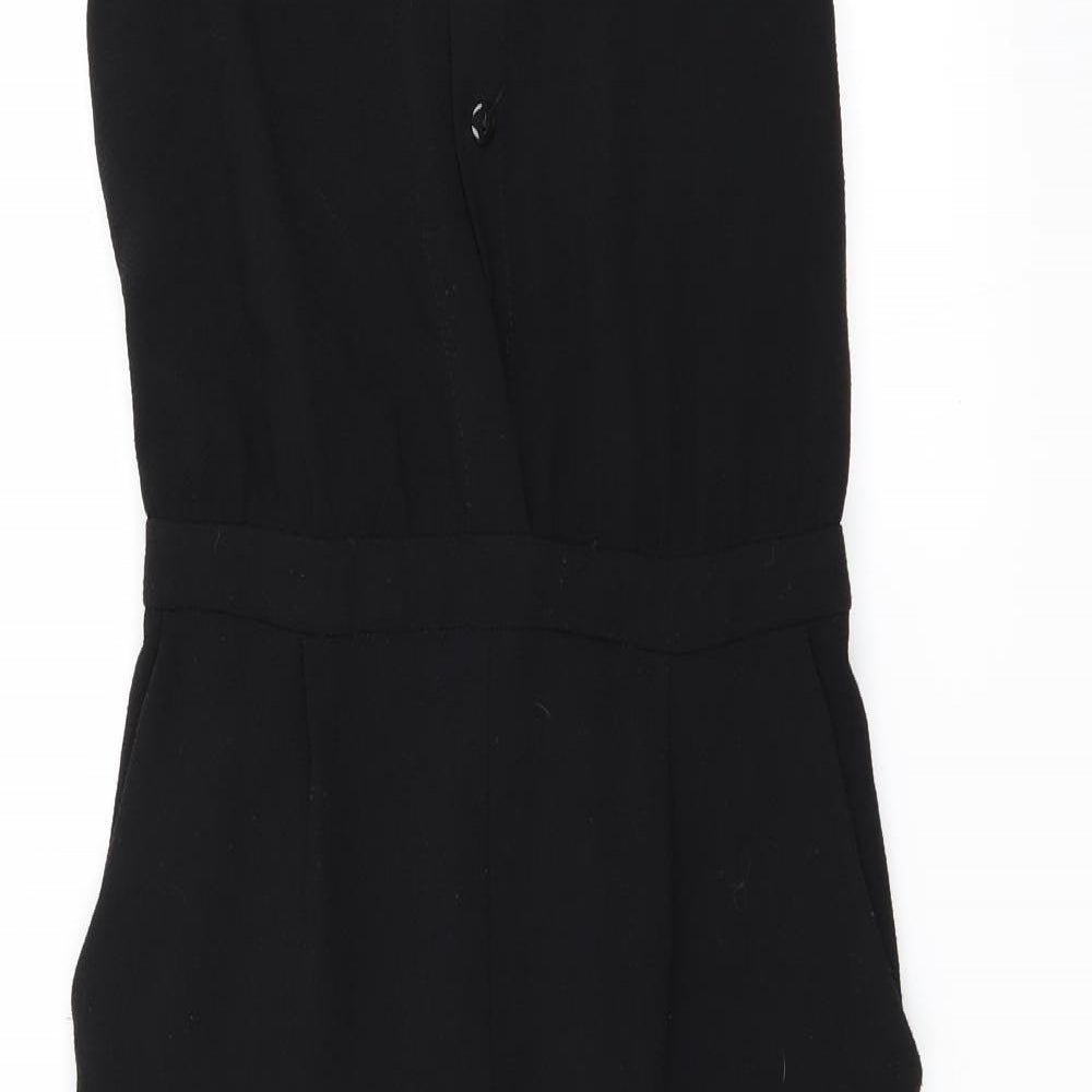 NEXT Girls Black   Bodysuit One-Piece Size 9-10 Years