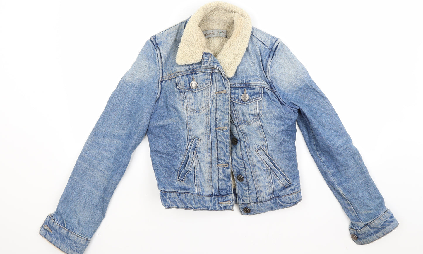 Primark Womens Blue   Jacket Coat Size 6