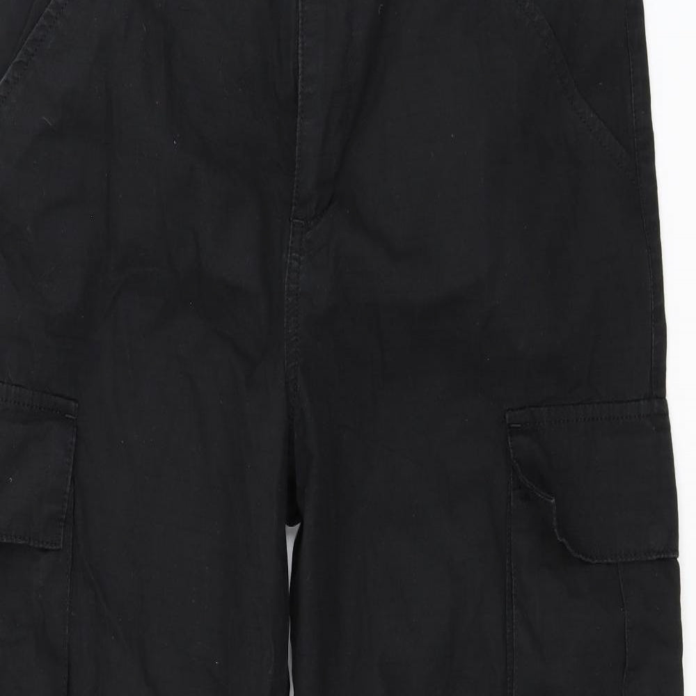 loom Mens Black   Trousers  Size 34 L30 in