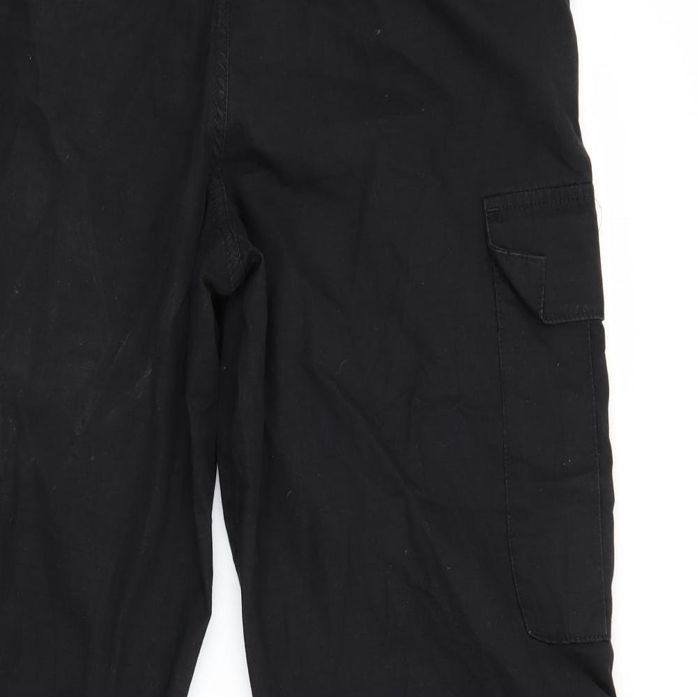 loom Mens Black   Trousers  Size 34 L30 in
