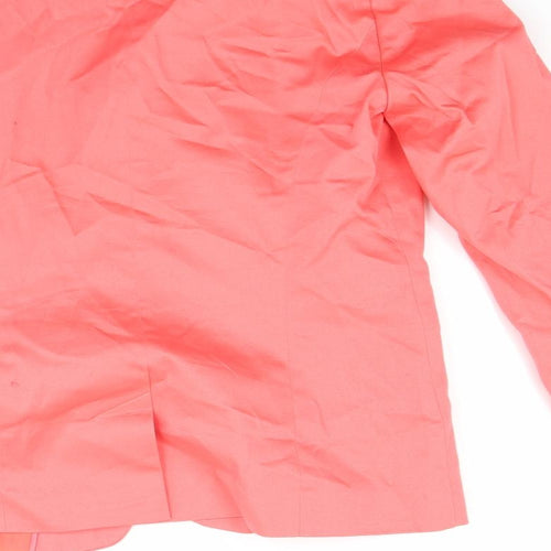 Select Womens Red   Jacket Coat Size 8