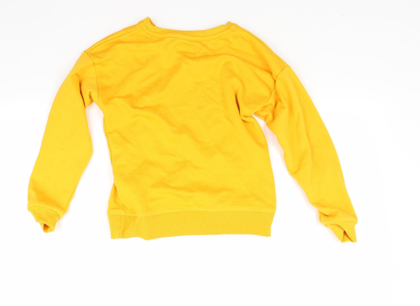 Primark Girls Yellow   Pullover Sweatshirt Size 7-8 Years  - Los Angeles