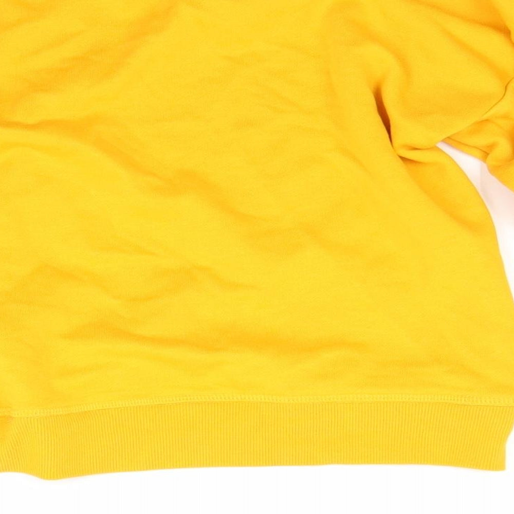 Primark Girls Yellow   Pullover Sweatshirt Size 7-8 Years  - Los Angeles