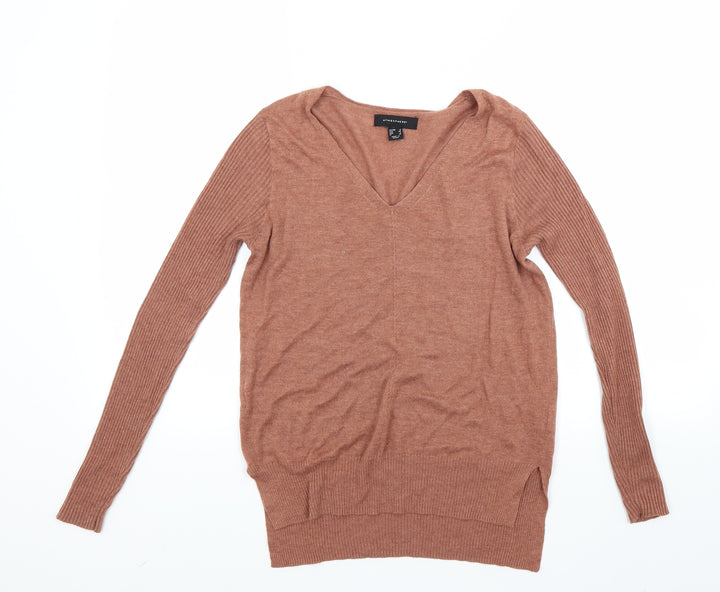 Atmosphere Womens Brown   Pullover Jumper Size 8