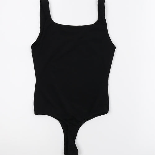 PRETTYLITTLETHING Womens Black   Basic Tank Size 6