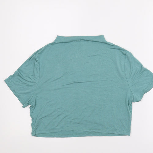 Shien Womens Green   Cropped T-Shirt Size M