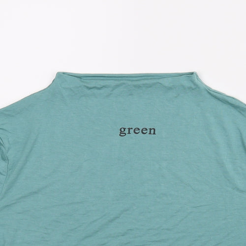 Shien Womens Green   Cropped T-Shirt Size M