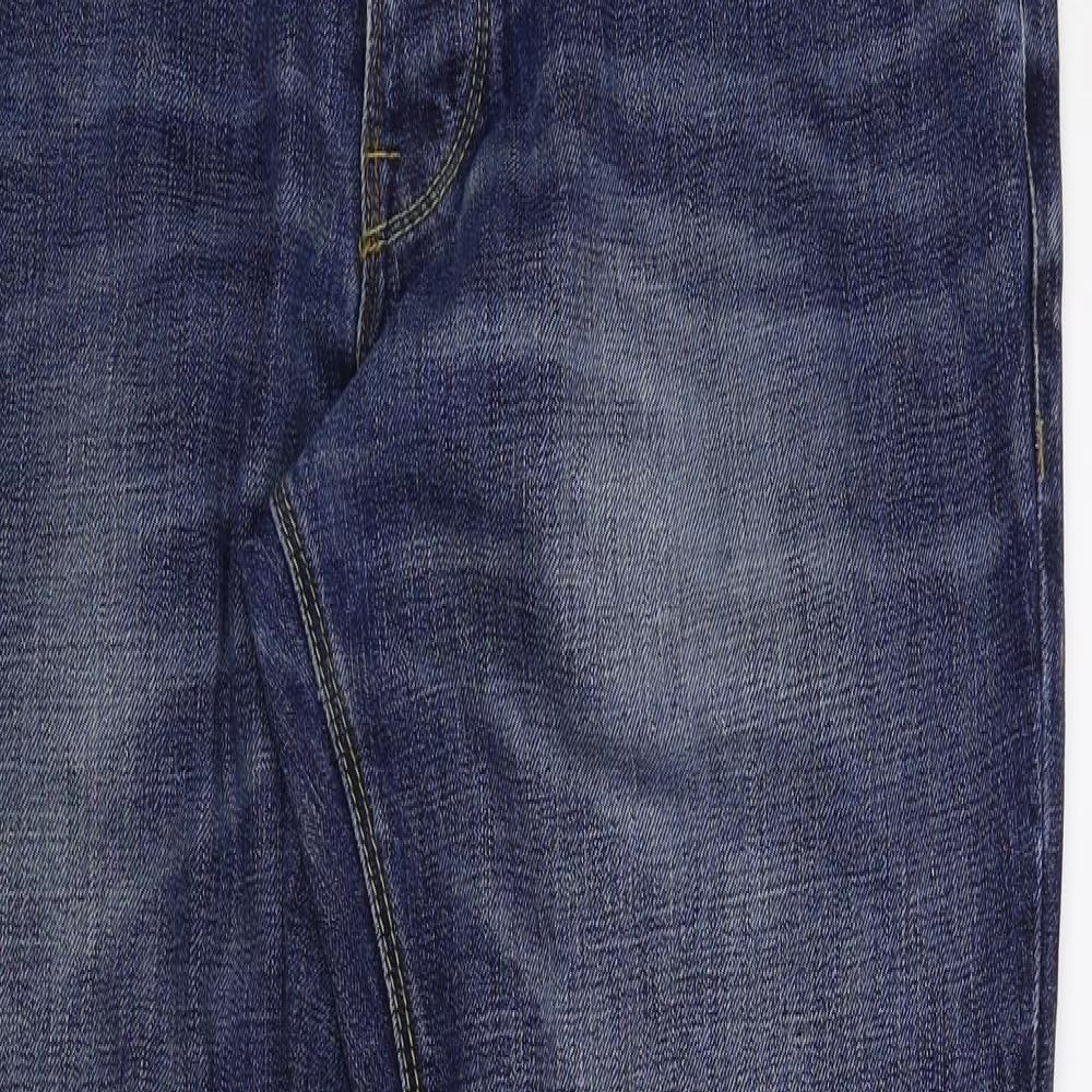 NEXT Mens Blue  Denim Straight Jeans Size 34 L32 in