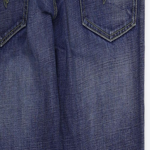 NEXT Mens Blue  Denim Straight Jeans Size 34 L32 in