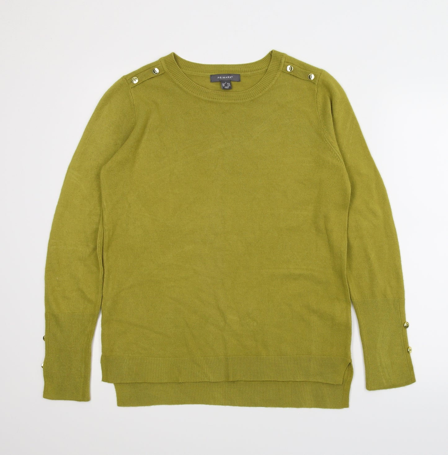 Primark Womens Yellow   Pullover Jumper Size 12