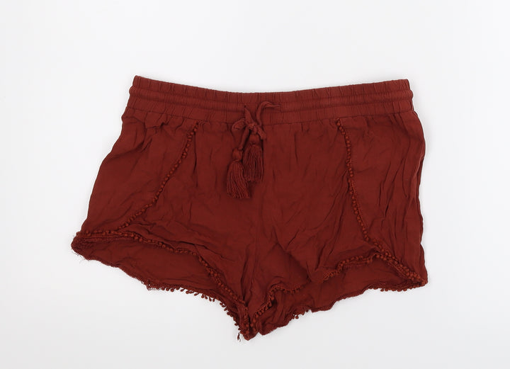 Atmosphere Womens Red Hot Pants Shorts Size 10