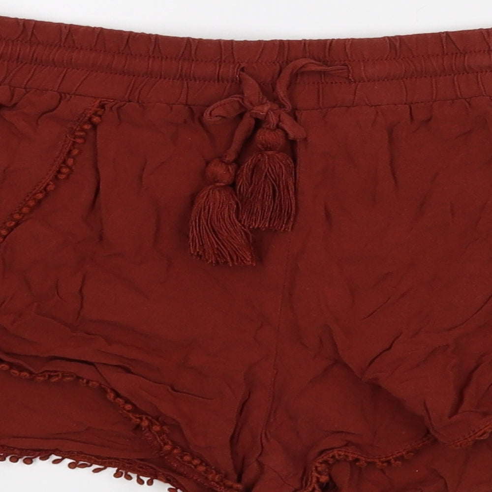 Atmosphere Womens Red   Hot Pants Shorts Size 10
