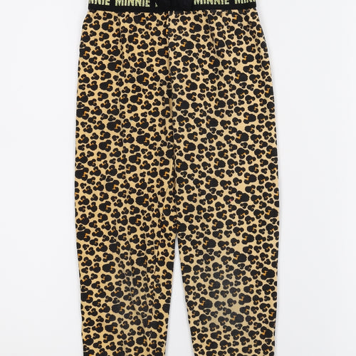 Disney Girls Multicoloured Animal Print  Skimmer Shorts Size 8 Years