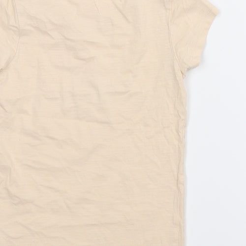 NEXT Girls Beige   Basic T-Shirt Size 6 Years