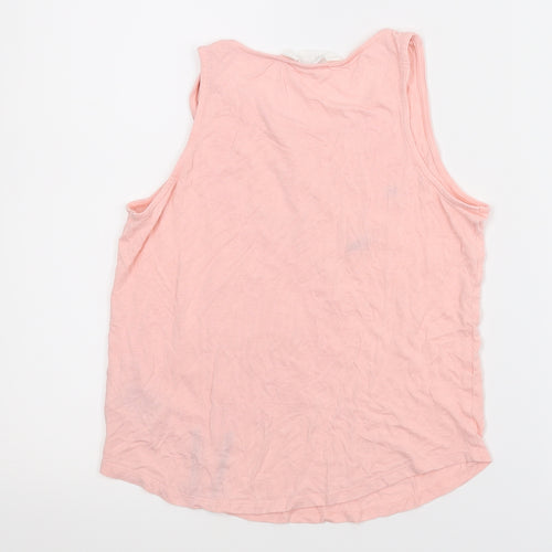H&M Girls Pink   Basic Tank Size 11 Years