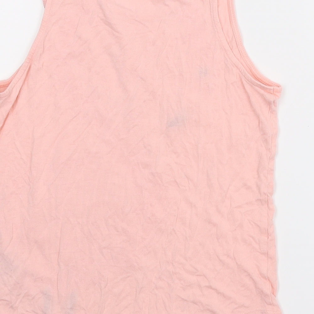 H&M Girls Pink   Basic Tank Size 11 Years